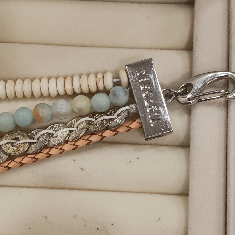 Elegant Multi-Strand Gemstone Bracelet - Picture 7 of 9